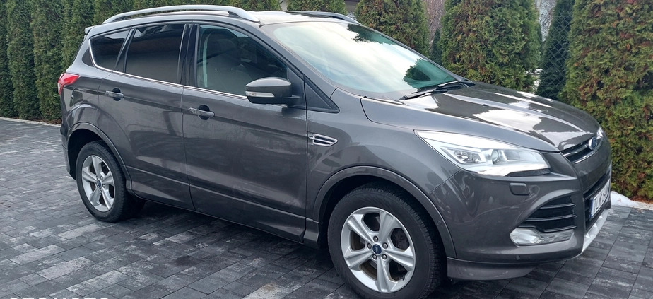 Ford Kuga cena 53505 przebieg: 150000, rok produkcji 2014 z Włoszczowa małe 277